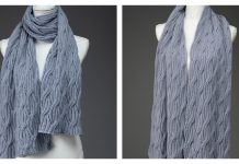 Cirque Glacier Wrap Free Knitting Pattern