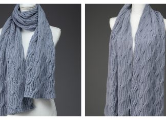 Cirque Glacier Wrap Free Knitting Pattern