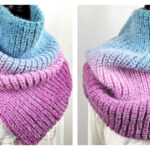 Colorama Cowl Free Knitting Pattern