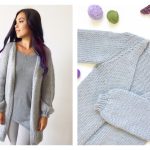 Cozy Cloud Cardigan Free Knitting Pattern