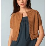 Cropped Raglan Sweater Free Knitting Pattern