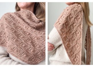 Daisy Chain Scarf Free Knitting Pattern