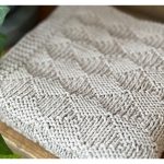 Diamond Baby Blanket Knitting Pattern