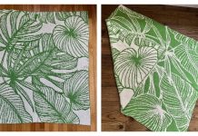 Double Knit Houseplant Blanket Free Knitting Pattern