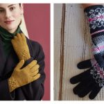 Finger Gloves Free Knitting Patterns