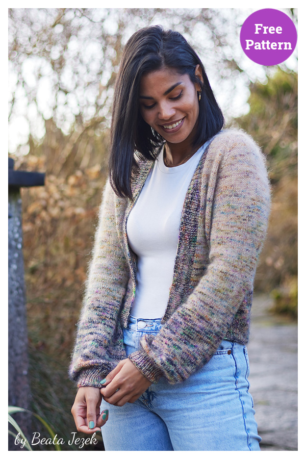 Fluffy Pouf Free Knitting Pattern