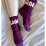 Ghosties Socks Free Knitting Pattern