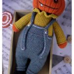 Halloween Pumpkin Doll Knitting Pattern