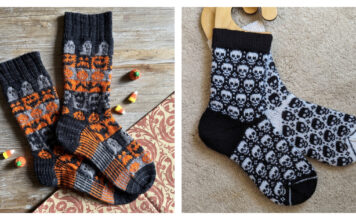 Halloween Socks Knitting Patterns
