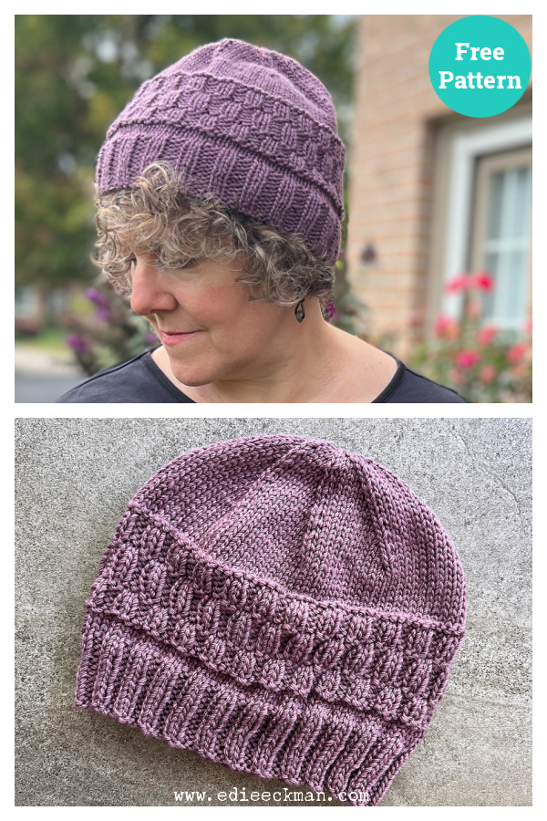 Hawksbill Mountain Hat Free Knitting Pattern