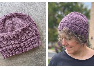 Hawksbill Mountain Hat Free Knitting Pattern