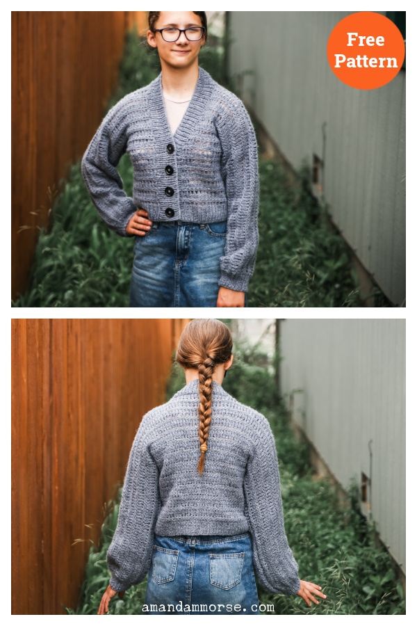 Joanna Sweater Free Knitting Pattern