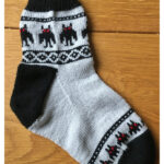 Mothman Socks Free Knitting Pattern