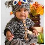 Oliver the Owl Onesie Free Knitting Pattern