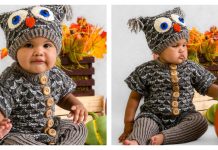 Oliver the Owl Onesie Free Knitting Pattern