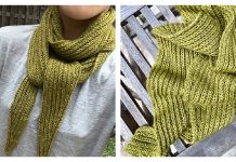 Ousia Scarf Free Knitting Pattern