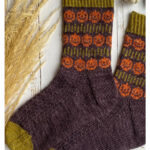 Pumpkin Harvest Socks Knitting Pattern