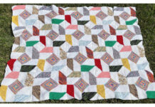 Puzzle Box Quilt Free Knitting Pattern