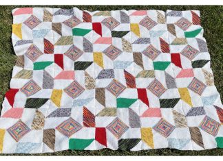 Puzzle Box Quilt Free Knitting Pattern