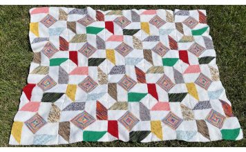 Puzzle Box Quilt Free Knitting Pattern