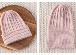 Rosy Dawn Hat Free Knitting Pattern