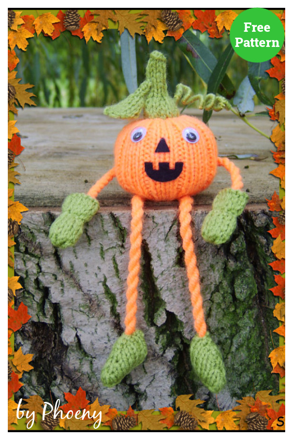 Russet the Pumpkin Free Knitting Pattern
