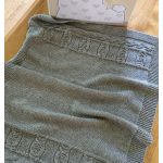 Sleepy Owls Baby Blanket Free Knitting Pattern