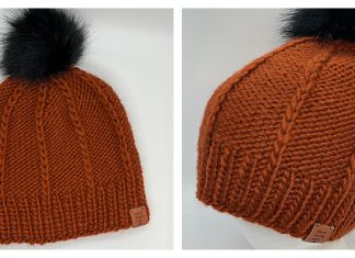 Slip and Purl Hat Free Knitting Pattern