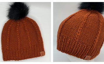 Slip and Purl Hat Free Knitting Pattern