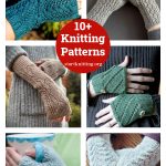 10+ Lace Fingerless Mitts Knitting Patterns