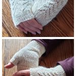 Alpaca Ear Mittens Free Knitting Pattern