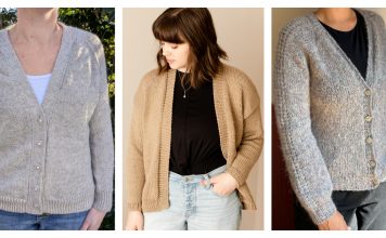 Basic Cardigan Free Knitting Patterns
