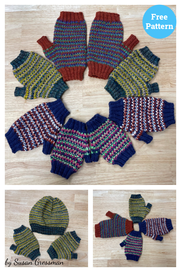 Branchlet Mitts Free Knitting Pattern