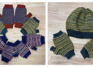 Branchlet Mitts Free Knitting Pattern
