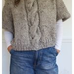 Brittany Poncho Free Knitting Pattern