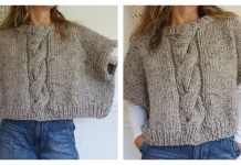 Brittany Poncho Free Knitting Pattern
