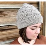 Caramel Latte Beanie Free Knitting Pattern