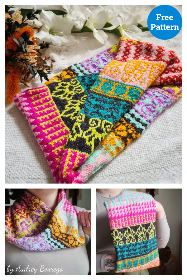 Cecilia Cowl Free Knitting Pattern