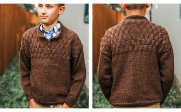 Dathan Pullover Sweater Free Knitting Pattern
