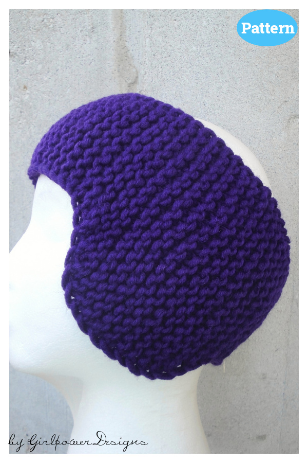 Earflap Headband Knitting Pattern