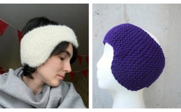 Earflap Headband Knitting Patterns