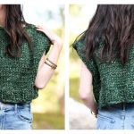 Easy Alpine Vest Free Knitting Pattern