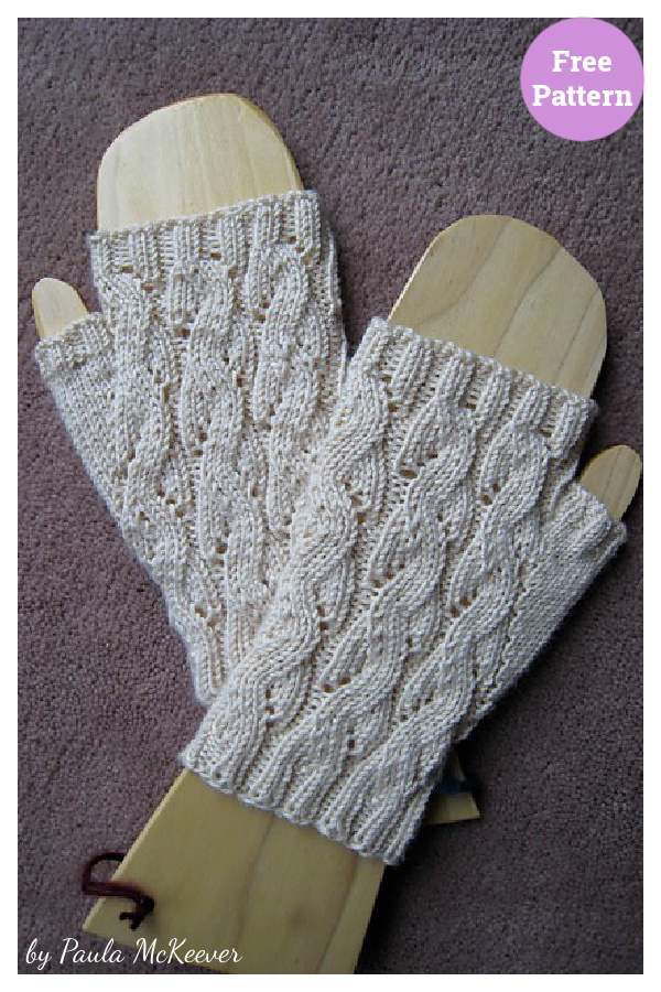 Emilee Dee Mitts Free Knitting Pattern