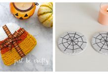 Halloween Coaster Knitting Patterns
