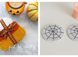 Halloween Coaster Knitting Patterns