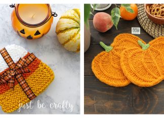 6 Halloween Coaster Knitting Patterns Halloween Coaster Knitting Patterns