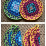 Hippie Potholders Free Knitting Pattern