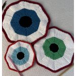 I See You Coaster Free Knitting Pattern