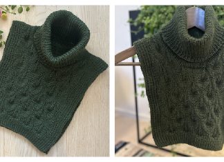 Leaf Fall Cowl Free Knitting Pattern