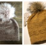 Leni Casual Hat Free Knitting Pattern